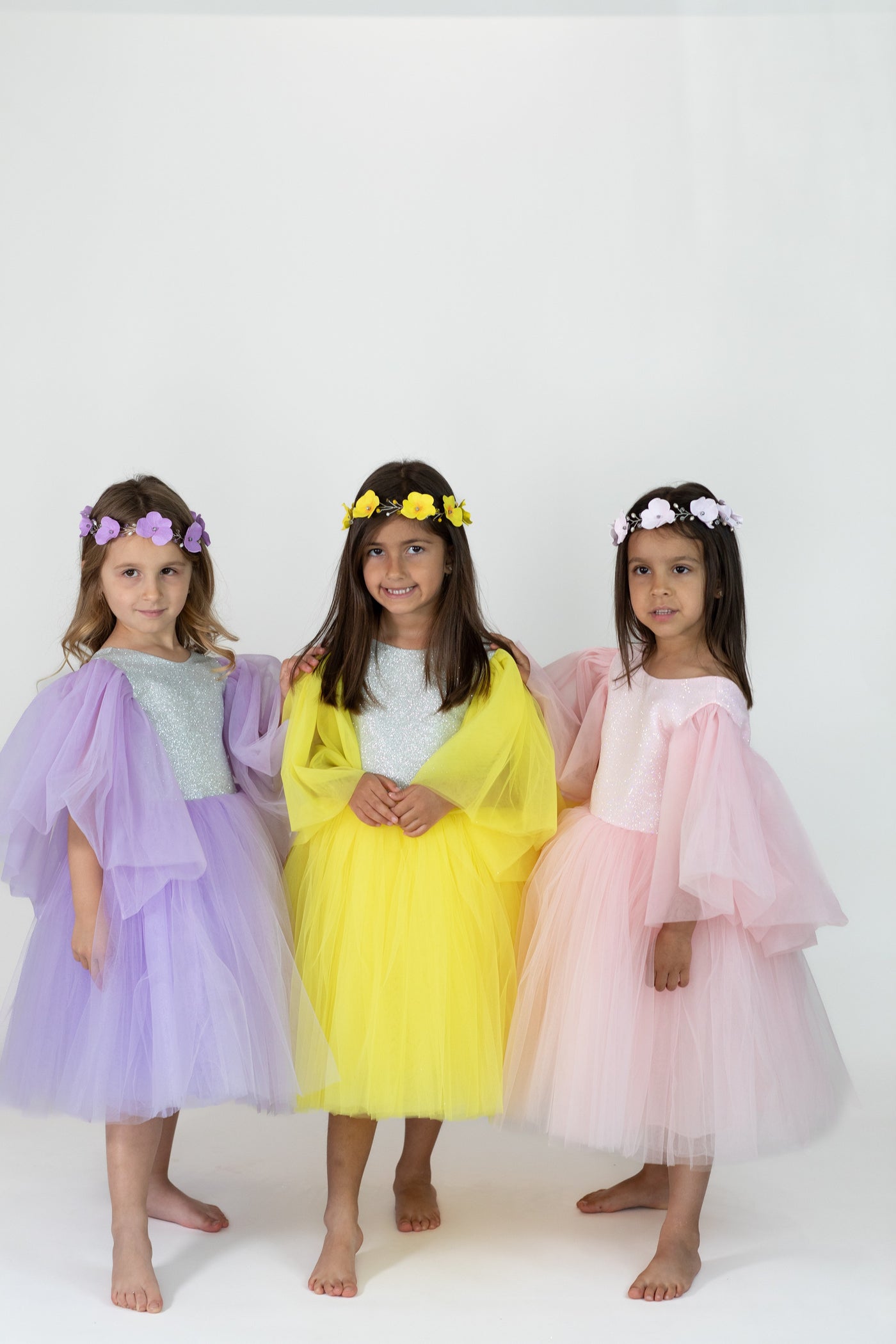multi-color Sparkly dress for kids