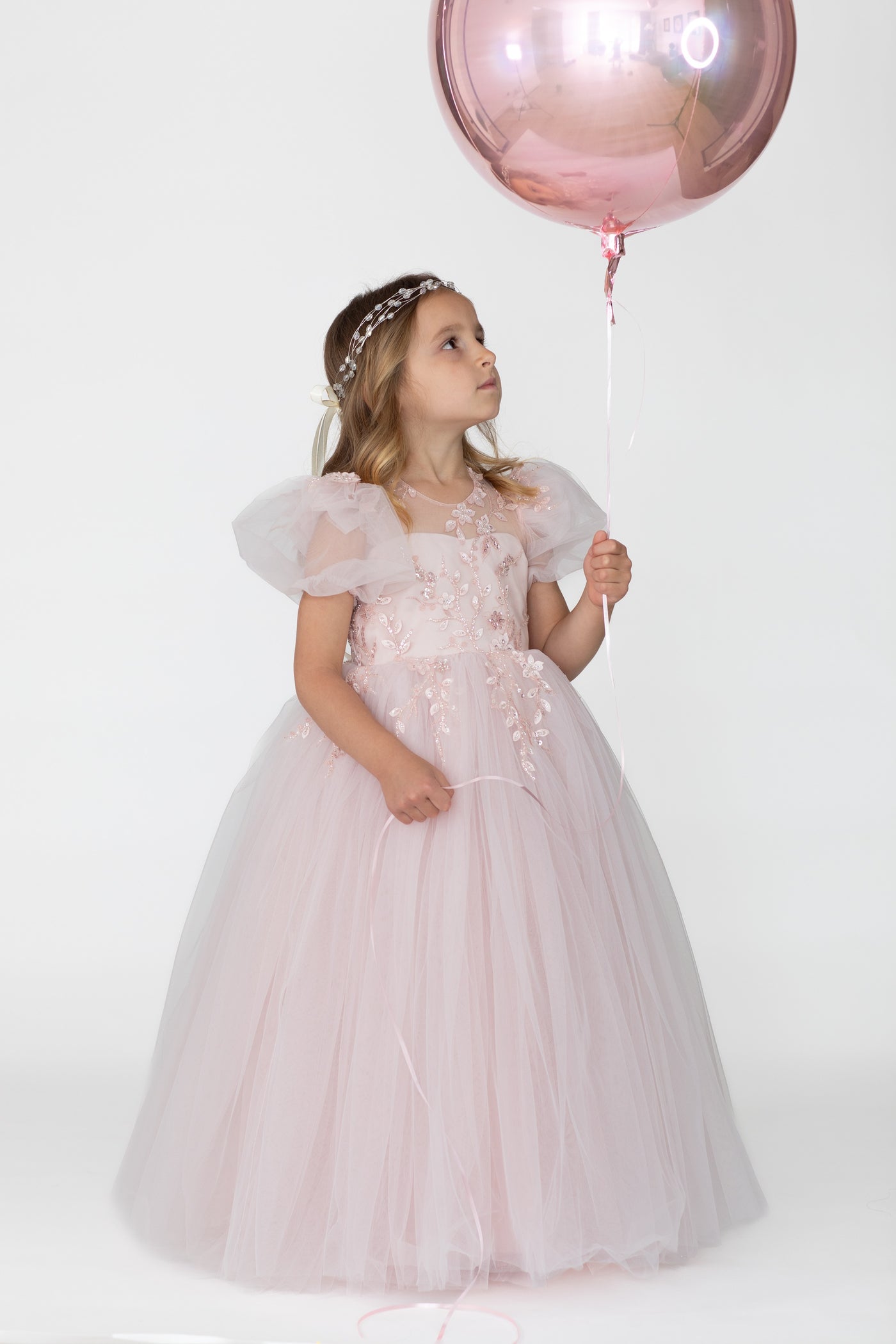 layered fluffy tulle dress for birthday