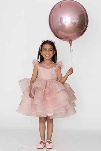 cute organza dress for girls