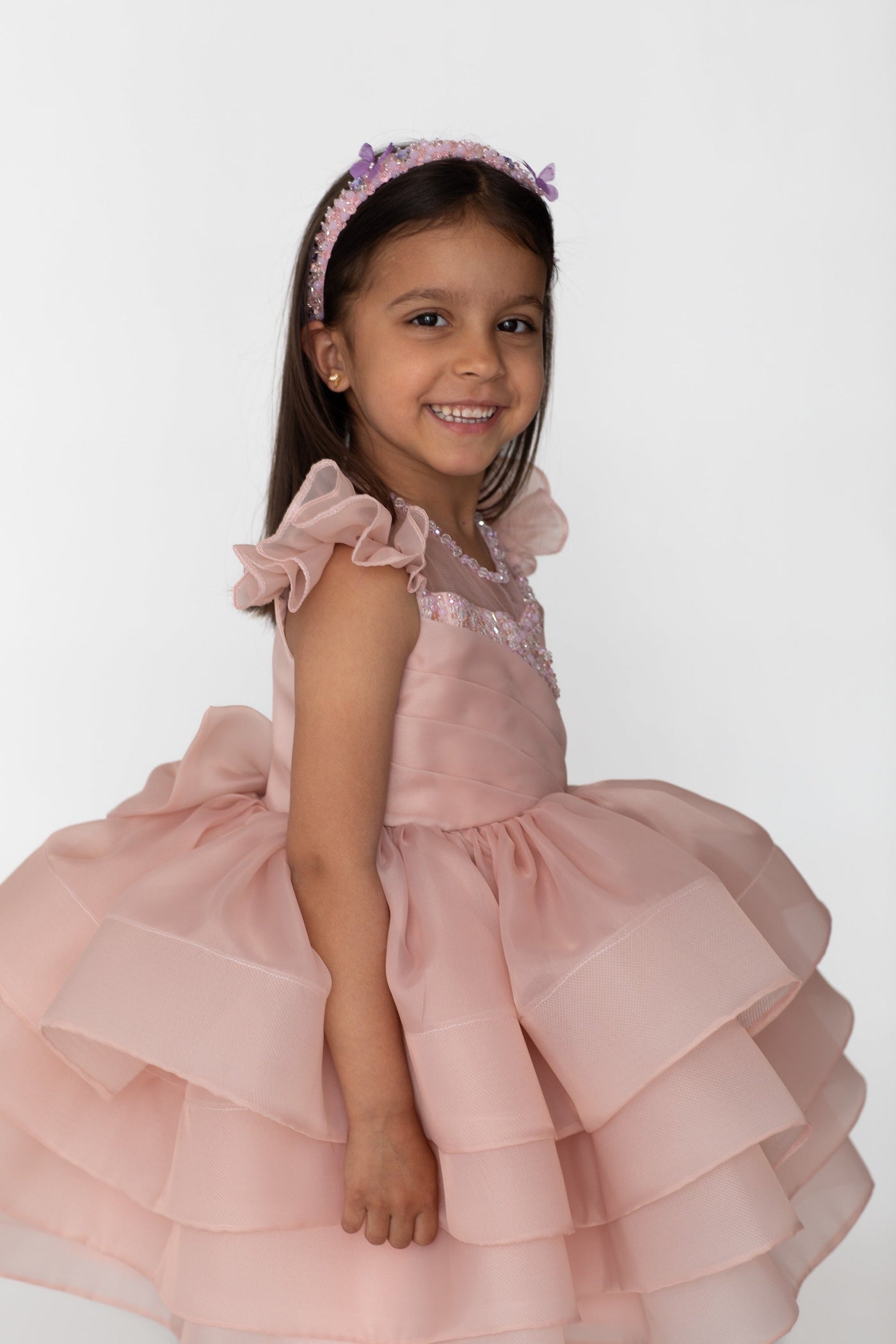 cute organza dress for girls