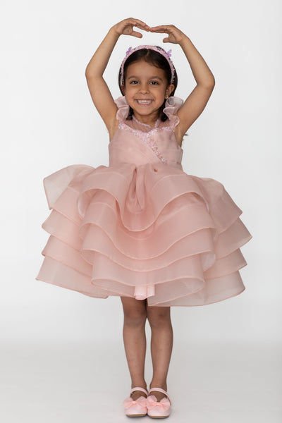 cute organza dress for girls